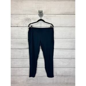 Essential Bodywear Plus Size Dark Navy Soft Lounge Leggings Size 3X